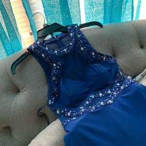 Royal blue prom dress !